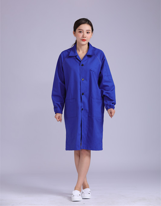 防靜電防塵滌棉大褂 防靜電服 吸汗透氣柔軟舒適 大口袋松緊袖口 潔凈服廠家 防靜電防塵滌棉大褂 防靜電服 吸汗透氣柔軟舒適 大口袋松緊袖口 潔凈服廠家